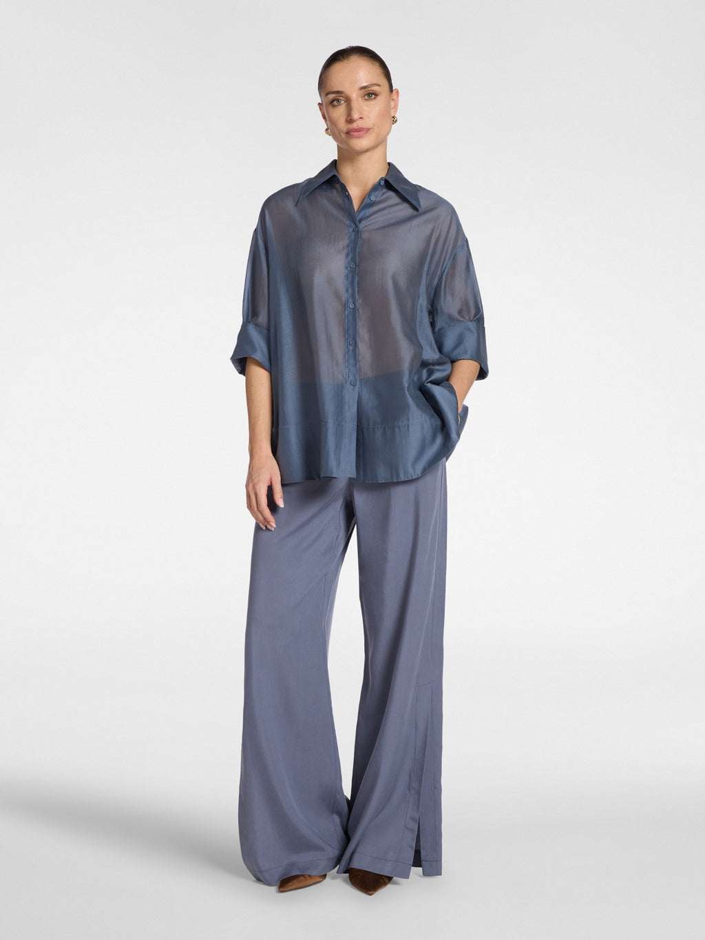 Camicia in organza
