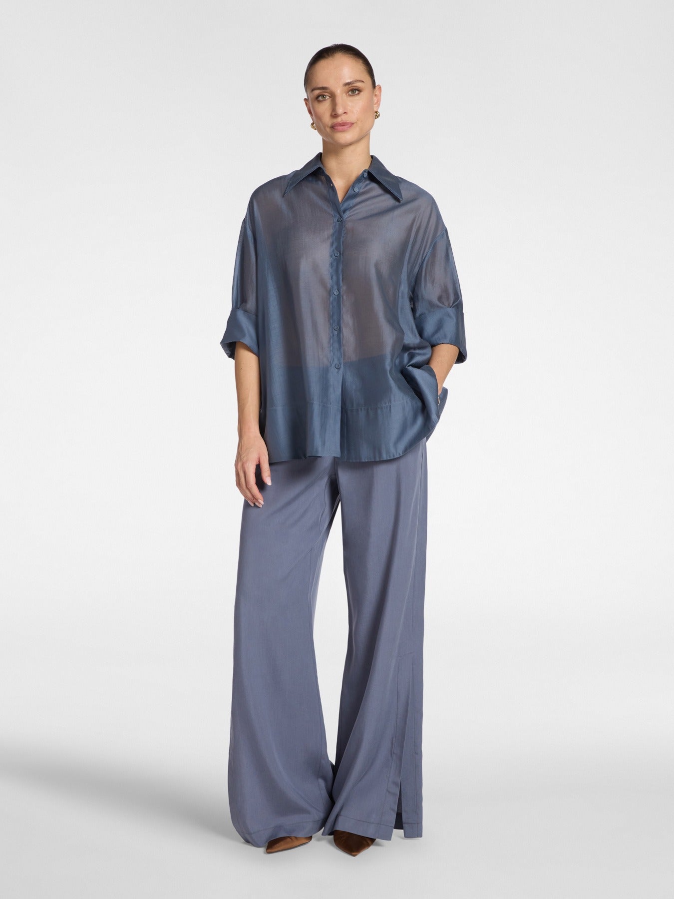 Camicia in organza