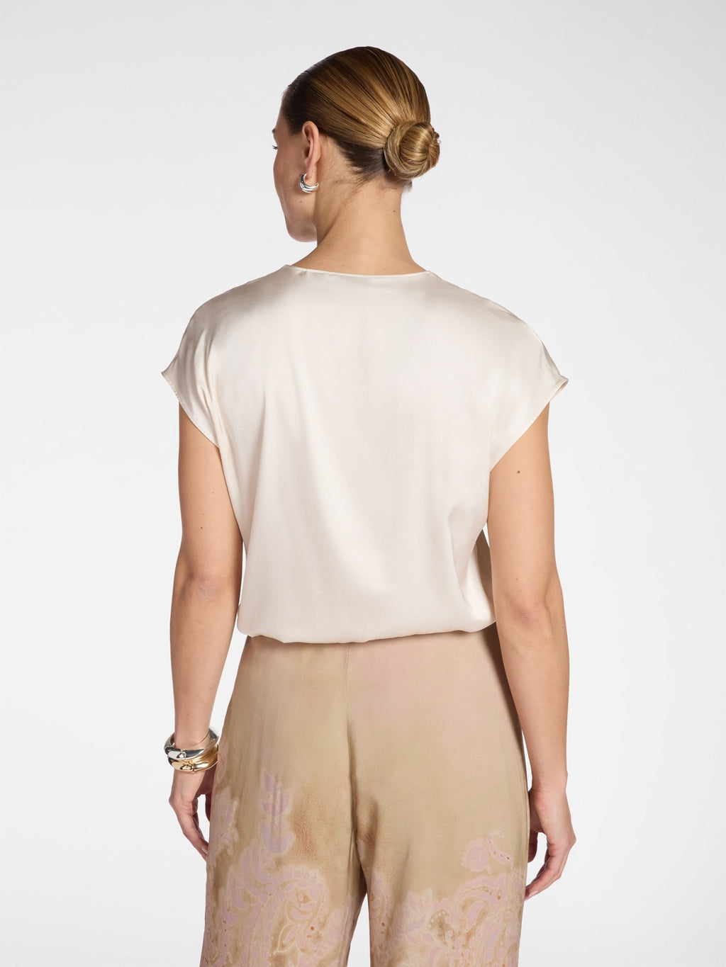 Kimonetta in raso stretch