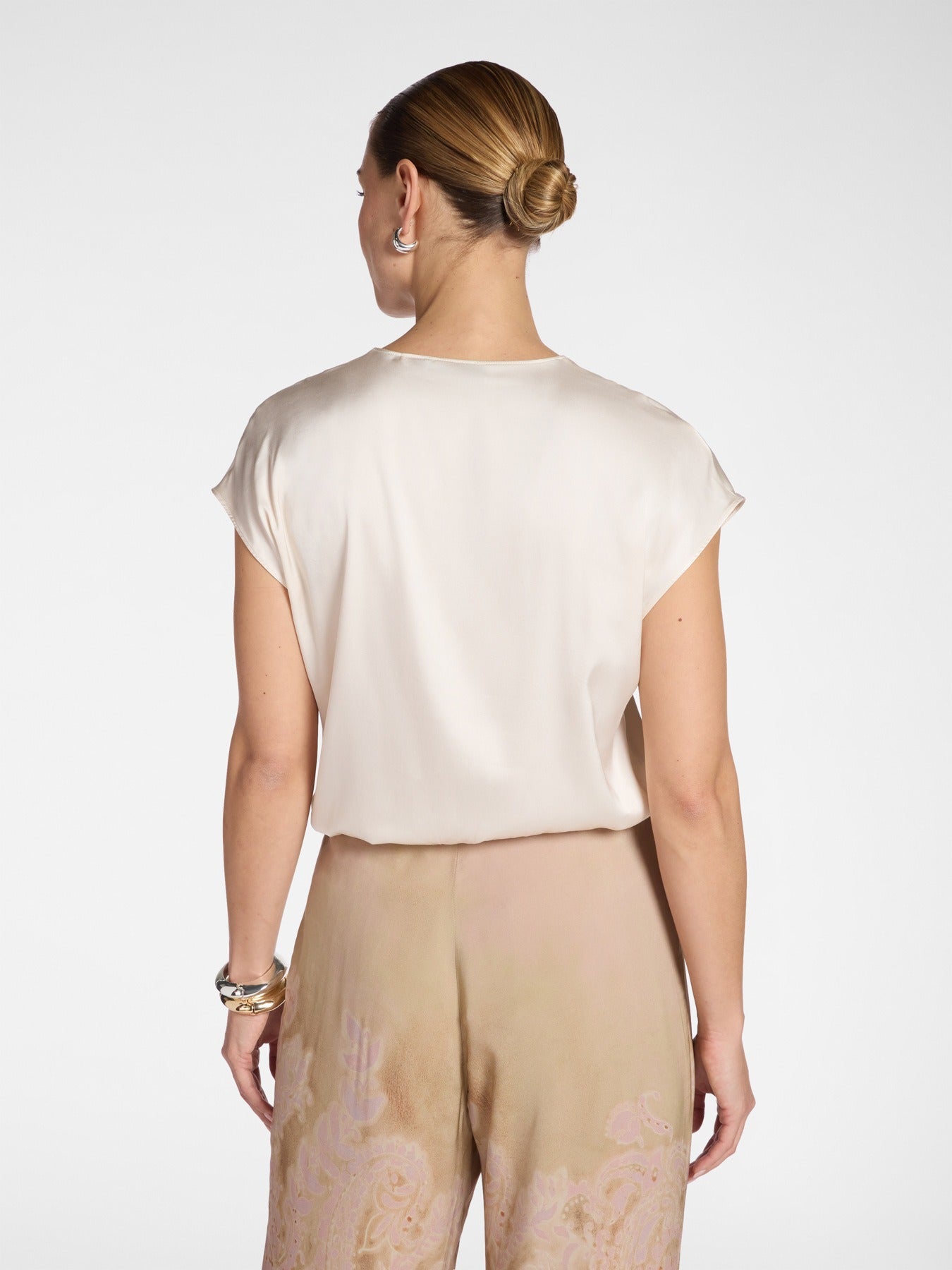 Kimonetta in raso stretch