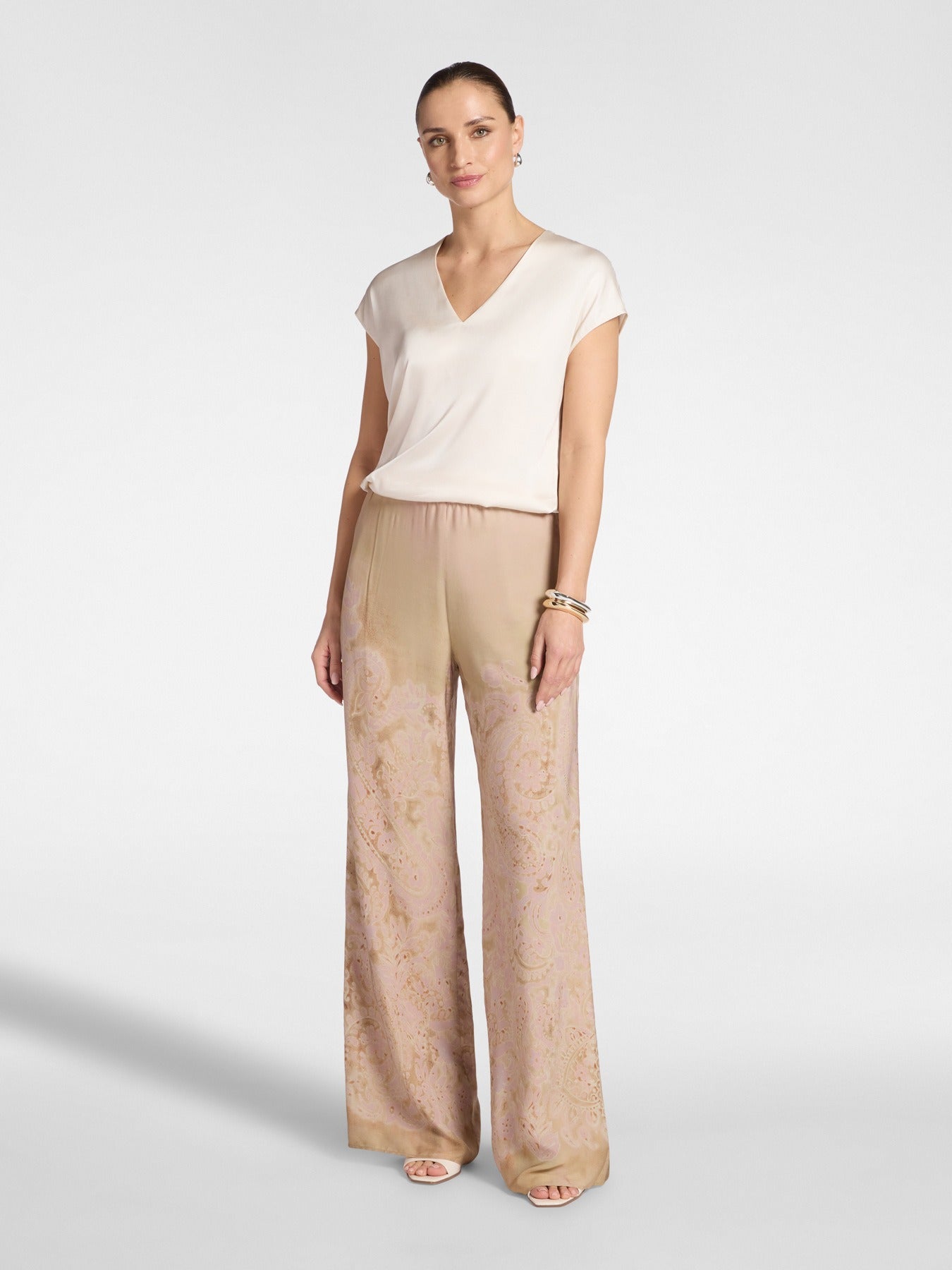 Kimonetta in raso stretch