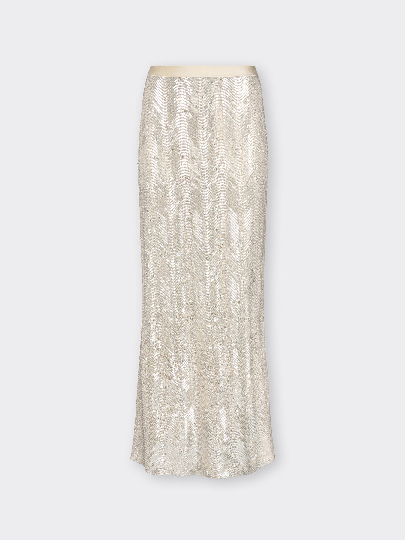 Gonna tubino lunga in paillettes