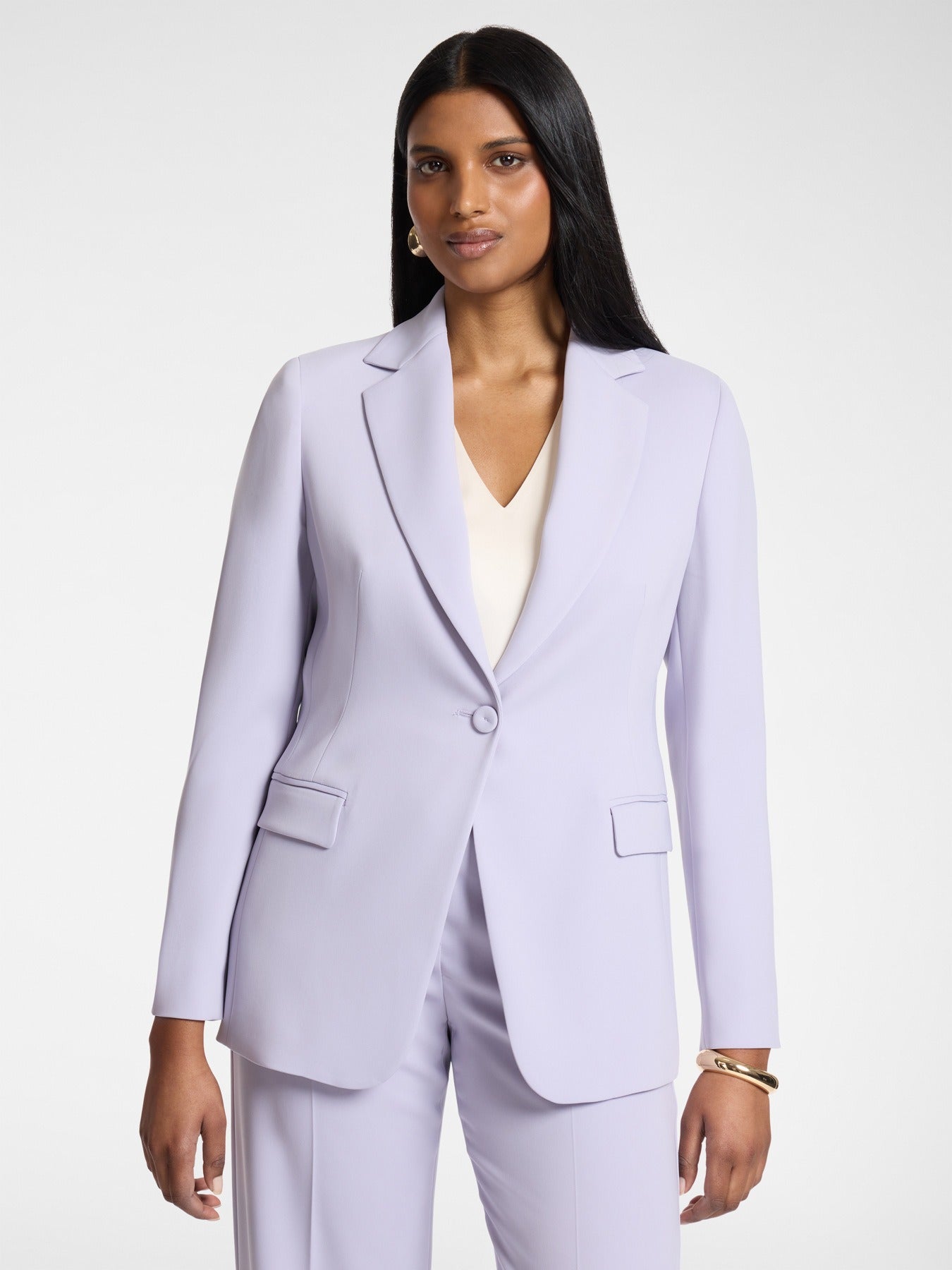 Blazer strutturato in cady